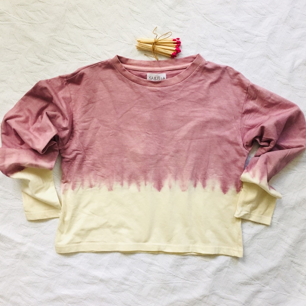 ISA & ELLA Cropped Sustainable Shirt NWT
